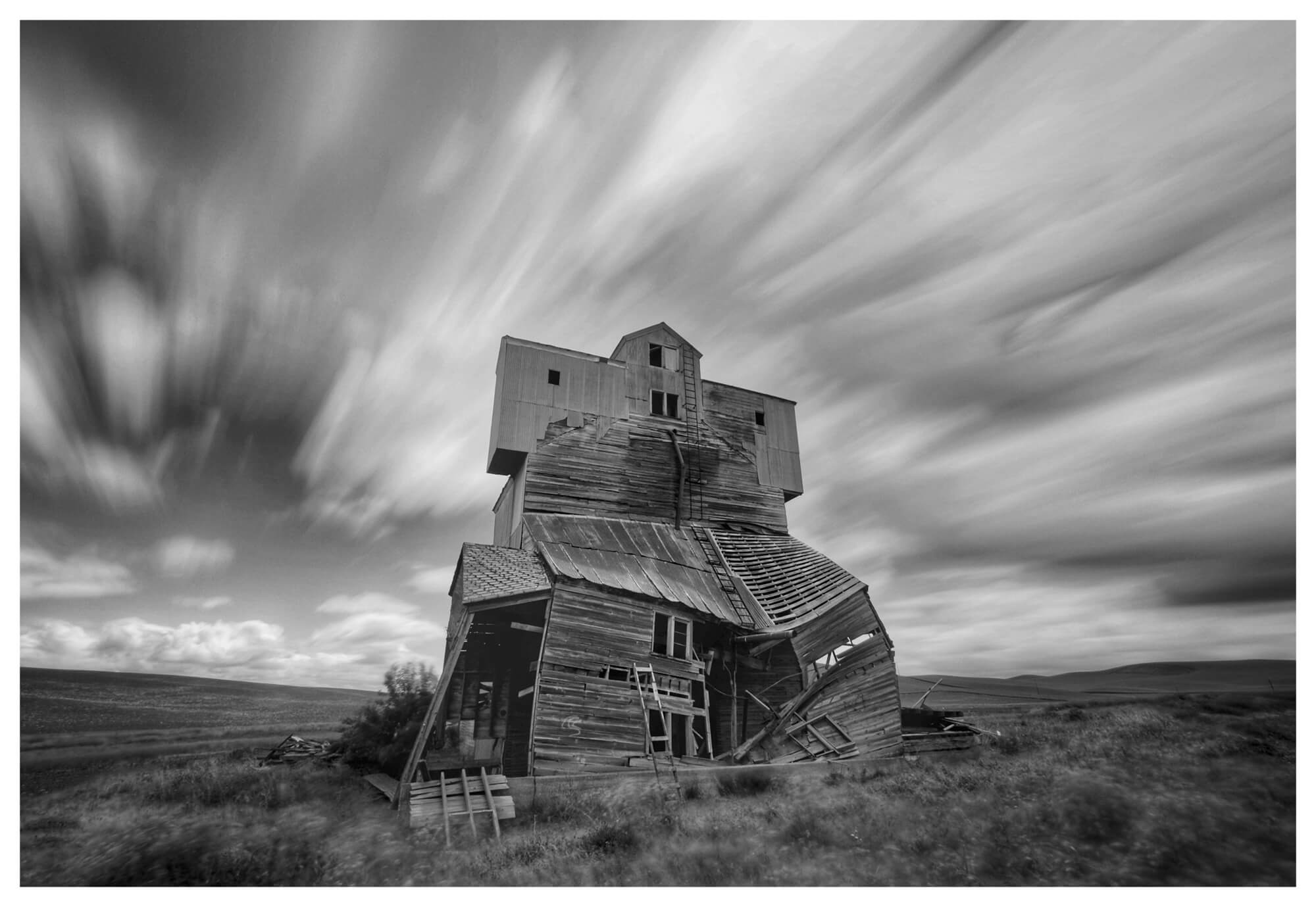 Abandoned Grain Silo